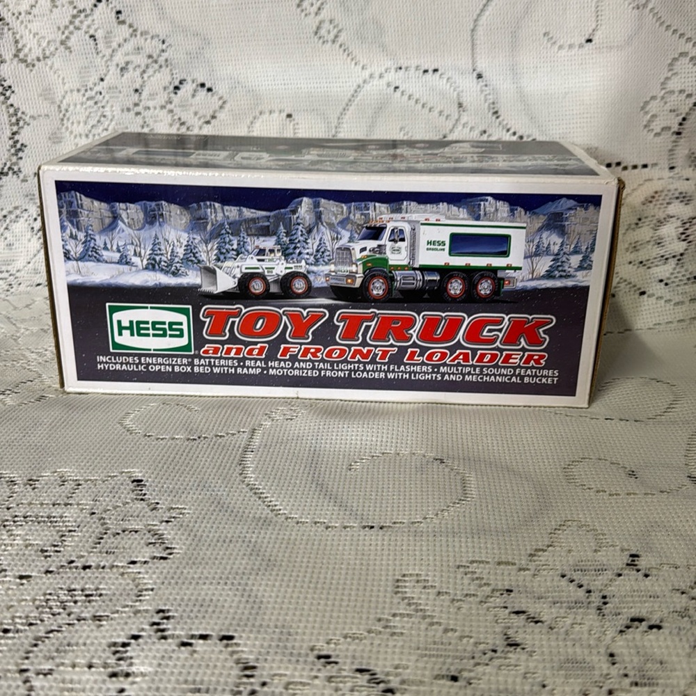 2008 Hess Toy Truck And Front Loader NIB